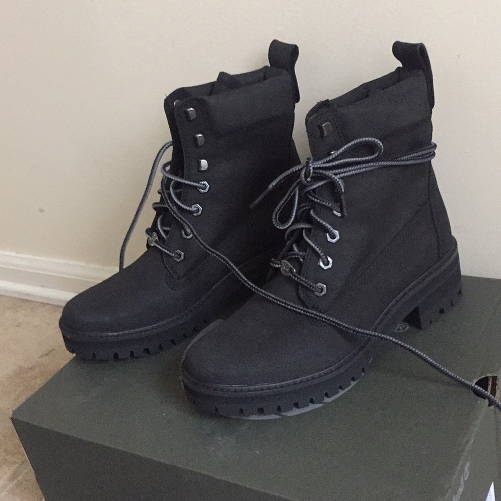 New timberland courmayeur valley boots black 8